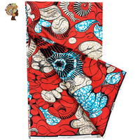 2025 Venta al por mayor de paños africanos auténticos con estampado batik, de hilo cardado, estilo liso tejido, para niños, de doble cara, para cubrir camisas africanas Java