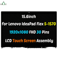 15.6 "untuk Lenovo IdeaPad Flex 5-1570 Rakitan Layar Sentuh LCD 81CA 80XB Pengganti FHD 1920x1080
