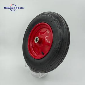 Ruota del pneumatico della carriola per il carrello 3.50 ruota di gomma dell'aria del mercato della Turchia 350-8 ruota gonfiabile pneumatico del camion della carriola - Product Image 6