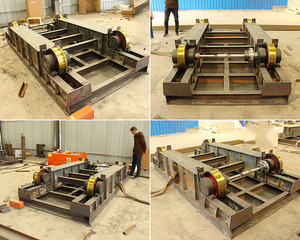 รถเข็นเคลื่อนย้ายแบบแบนชาร์จไฟได้รถเข็นถ่ายโอนแบตเตอรี่ไร้ร่องรอยแบบ5 10 20 30ตัน - Product Image 4