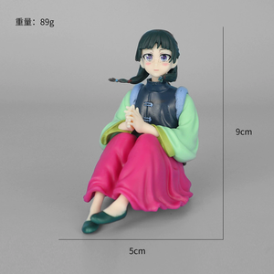 Nouveauté Nouvelle figurine en PVC de <span class=keywords><strong>la</strong></span> série animée <span class=keywords><strong>Maison</strong></span> de filles, Miao Miao assise, jouet de collection - Product Image 6