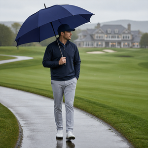Nouvel Arrivage Parapluie de Golf Semi-Automatique Droit 24K pour Promotion Extérieure Vente en Gros - Product Image 3