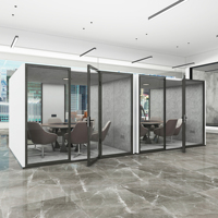 Cabine acoustique insonorisée amovible pour bureau, cabine silencieuse pour appels téléphoniques, mobilier de bureau, pods de réunion