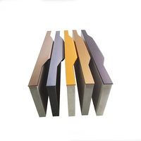 Poignées de porte et boutons de tiroir en alliage d'aluminium modernes pour armoire, commode, penderie - Extra longues