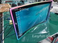 Vente directe d'usine Écran tactile incurvé 43 pouces Moniteur PCAP Écran LCD
