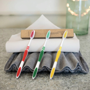 Adult Manual Toothbrush with Soft Nylon