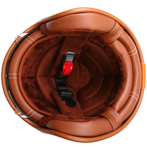 Винтажные 3/4 с открытым лицом, быстросъемные, с двумя козырьками - Product Image 6