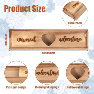 Деревянная Подарочная Сувенирная Коробка с гравировкой на память для ребенка - Product Image 6