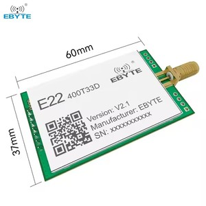 Módulo de Puerto Serie Inalámbrico Ebyte E22-400T33D Air Wake-up 16km 33dBm LoRa UART, Módulo Receptor Inalámbrico de 433mhz, Módulo LoRa - Product Image 2