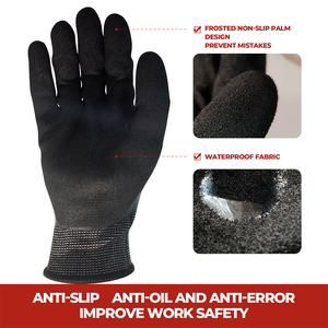 قفازات عمل معزولة ، قفازات عالية الجهد مقاومة للجهد الكهربي للكهربائيين ، قفازات عمل معزولة مقاومة للماء - Product Image 4