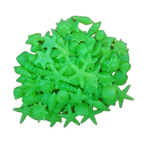 Pietre Luminose Decorative per Acquario, Ciottoli Luminosi, Conchiglie Marine, Stelle Marine, Decorazioni Solari per Acquari - Product Image 2