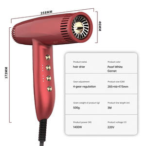 Multifunzione professionale nuovo palmare ad alta potenza phon asciugacapelli Set regalo per soffiare i capelli - Product Image 5