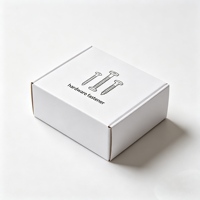 Boîte en carton ondulé personnalisée avec logo pour vis, boulons, écrous et rondelles