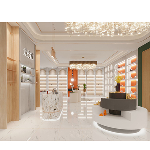 Tủ Trưng Bày Túi Xách Để Bàn Sang Trọng Tùy Chỉnh Giá Trưng Bày Đồ Đạc Bán Lẻ Quà Tặng Túi Ly Hợp Tủ Trưng Bày - Product Image 1