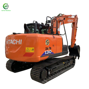 Excavadora Hidráulica Hitachi ZX130 Original de 13 Toneladas, Venta Usada con Motor, Caja de Cambios, Bomba de Engranajes, Núcleo de Cojinete Incluido - Product Image 1