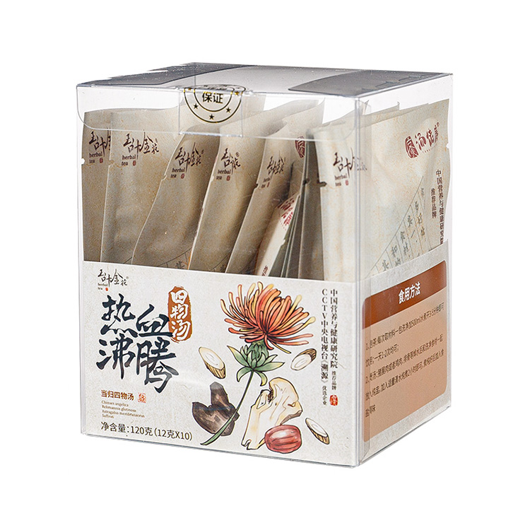 Factory Wholesale Custom PVC Boxed Herbal Health Tea Series - Chinese Angelica Root Rehmannia Root and Astragalus Tea