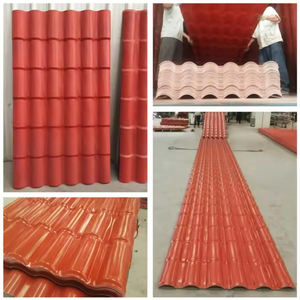 Tuiles de <span class=keywords><strong>toit</strong></span> espagnoles en résine synthétique ASA PVC imperméables, plaques de toiture ASA, plaques en plastique de résine synthétique ASA, tuiles de <span class=keywords><strong>toit</strong></span> colorées RAL - Product Image 6