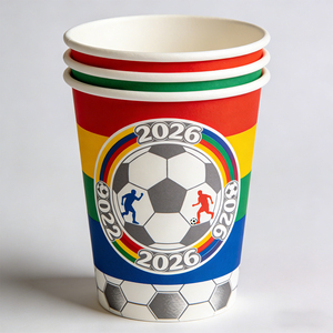 Vaso de Papel Personalizado OEM para Múltiples Usos, Vaso de Café Kraft para Helado, Certificado Ecológico para Actividades Deportivas al Aire Libre - Product Image 1