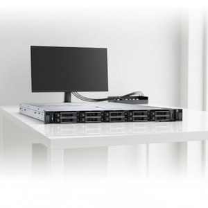 Servidor Dell R260, Éxito de Ventas Global, Hardware de Rack 1U, 4 Ranuras DIMM DDR5, Capacidad Máxima de 128 GB, Velocidad de hasta 4400 MT/S - Product Image 1