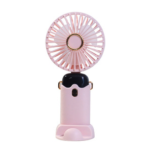 Ventilateur portable rechargeable pliable avec moteur DC 5W, alimenté par batterie, trois vitesses, commande par bouton, autonomie de 8 heures - Product Image 5