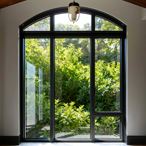 Tối Giản Hợp Kim Nhôm Đôi Tráng Men Nhiệt Phá Vở Cách Âm Bão Ngang Mở Cửa Sổ Đu Năng Lượng Ngôi Sao - Product Image 4