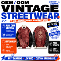 Blouson de travail noir vieilli à motif diamant gaufré haute fréquence, ourlet irrégulier, poches utilitaires, style streetwear, vente en gros OEM