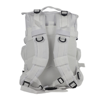 Sac à dos tactique imperméable blanc avec logo personnalisé, vente en gros