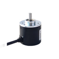 Yi Feng W38S6 Encodeur incrémental à axe solide IP56 Miniature Étanche Résistant aux chocs et aux vibrations Retour de vitesse pour robot DC5V/8-24V