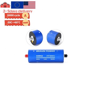 シリンダー2.3v 2.4v Lto66160チタン酸リチウムバッテリー10c 2.3v 30ah 35ah <span class=keywords><strong>40ah</strong></span> 45ah 12v 36v 24v <span class=keywords><strong>48v</strong></span>バッテリーパックLTOバッテリー用 - Product Image 3
