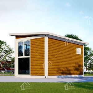 Contenedor de paquete plano multifuncional para negocios móviles, tienda de barbacoas, tienda de aperitivos, construido con Material de Panel sándwich de acero - Product Image 2
