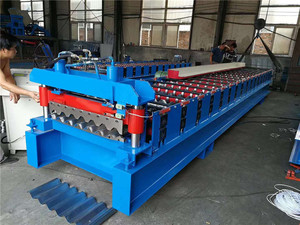 Machine de formage de tôles de toiture en zinc pour usine, machine à panneaux de bardage - Product Image 4