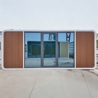 Maisonnette préfabriquée PrimeHome Apple Cabin disponible en OEM/ODM, anti-corrosion, résistante au vent, certifiée CE, conforme aux normes américaines pour appartements et centres commerciaux