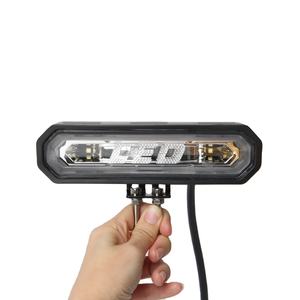 Luz LED trasera de 7 pulgadas para coche, lámpara de freno Universal UTV de doble uso para ATV UTV - Product Image 1