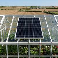 Panneau solaire rigide à bordure blanche PERC monocristallin, efficacité cellulaire 22,6%-23,5%, module PV, assemblage de cellules solaires