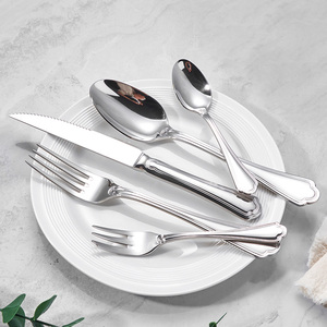 Sang trọng hiện đại thép không gỉ vàng <span class=keywords><strong>Flatware</strong></span> <span class=keywords><strong>Set</strong></span> phương Tây dao kéo Full <span class=keywords><strong>Set</strong></span> bao gồm Fork Knife cho nhà hàng Bộ đồ ăn - Product Image 3