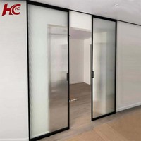 Projet résidentiel Portes patio coulissantes à rupture thermique Porte coulissante en aluminium Portes de cuisine coulissantes d'angle