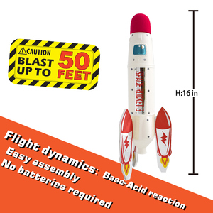 Bộ đồ chơi khoa học tên lửa mô hình phóng bằng nước và không khí bằng bọt xốp bán chạy nhất dành cho trẻ em - Product Image 3