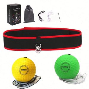 Nuevo Producto: Pelotas de Reflejos para Boxeo con Banda para la Cabeza, Entrenamiento Deportivo de Velocidad, Golpeo, Lucha y Reacción - Product Image 1