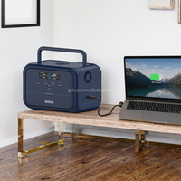 Station portable Q300 300W 220V, batterie LFP 288Wh, panneau solaire, lampe torche 150W AC/140W PD/MPPT, 3kg, légère, CE/FCC