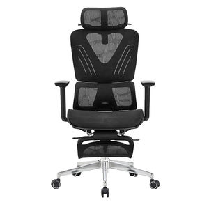 Chaise de bureau ergonomique en maille avec coussin en mousse - Design moderne pour PDG/Directeur - Product Image 2