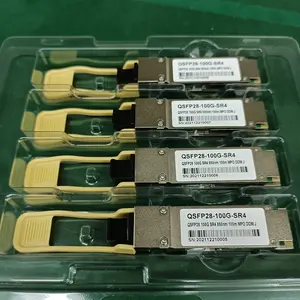 Compatible con QSFP-40G-CSR4 QSFP + 40G MMF SR4 850nm MPO 100m VCSEL PIN/fuente 850nm 40G transceptor SFP para