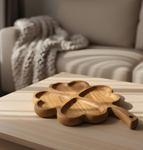 Planche de service en bambou personnalisée, plateau à collation en bois, assiette à apéritif pour le <span class=keywords><strong>camping</strong></span>, décoration de cuisine et de maison - Product Image 3