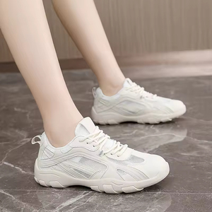 2026 Lace-Up Breathable Mesh Women's Super <b>Soft</b> Super Light Anti-Slip Sporty Casual Training <b>Shoes</b> Retro Gump Spring Summer - Product Image 4