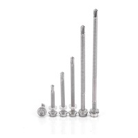 Yaente Factory High Strength 410 SS Hex Head Self-Drilling Tapping Screws - Drill Tail Fasteners for Color Steel Sheet