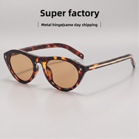 Kacamata Hitam Cat-eye UV400 Baru, Ringan, Tanpa Polarisasi, Desain Chic yang Menyempurnakan Wajah, Nuansa Premium, Warna Tortoiseshell Trendi