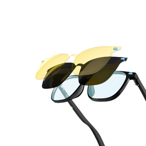 Gafas <span class=keywords><strong>de</strong></span> Sol Inalámbricas Populares con Batería <span class=keywords><strong>de</strong></span> 150 mAh, Gafas Inteligentes Resistentes al Agua con Audífonos Integrados, Llamadas con Manos Libres, Conducción Más Segura <span class=keywords><strong>para</strong></span> Hombres - Product Image 1