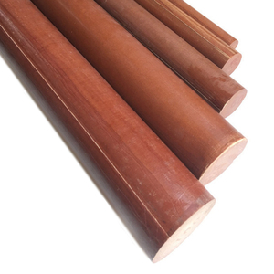 Barre En Bakélite 25mm X 1000mm - Tige Ronde En Résine Phénolique Isolante - Résistante Hautes Températures Pour électronique, Moulage - 10