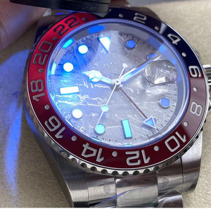 Reloj automático de diseñador de lujo para hombre, esfera de meteorito 904L, zafiro, luminoso, resistente al agua, características de reserva de energía, hecho hueco en China - Product Image 2