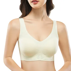 Extremely Comfortable Pullover Women's Tank Tops Full-coverage Soft support XL wireless Invisibles 36A Comfort Seamless vest bra