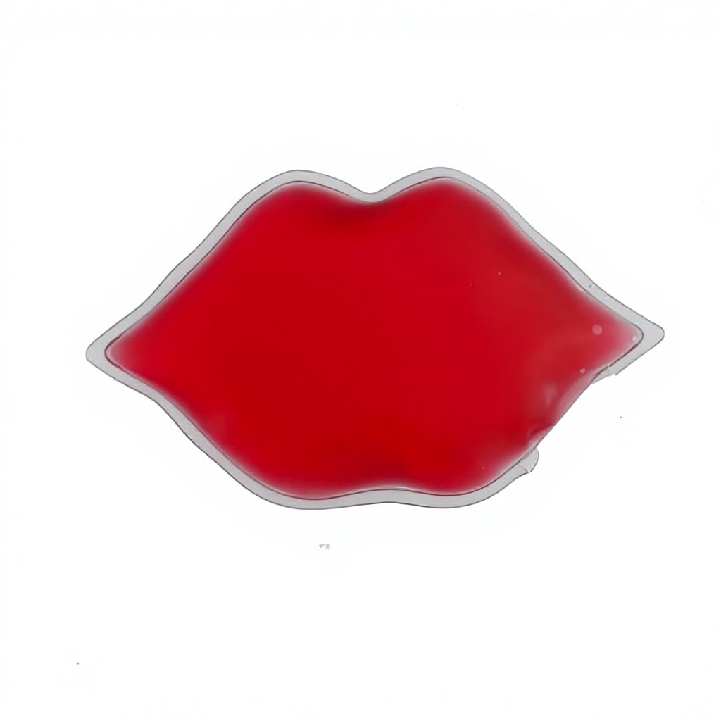 Lip-shaped Ice Pack Dual-use for Cold Hot Compresses 127 cm Class II Available in Various Shapes & Colors with Logo Printing